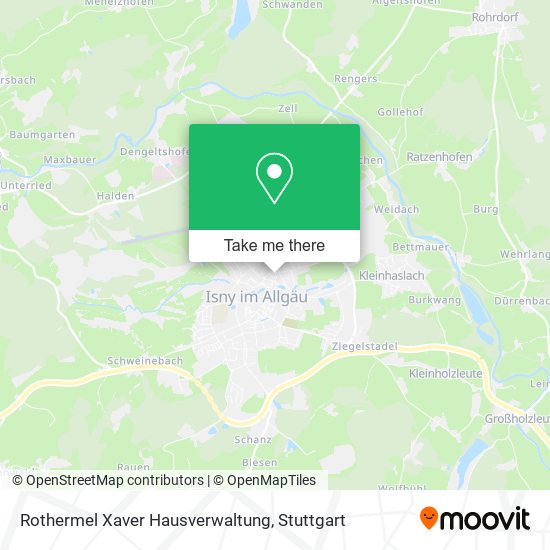 Карта Rothermel Xaver Hausverwaltung