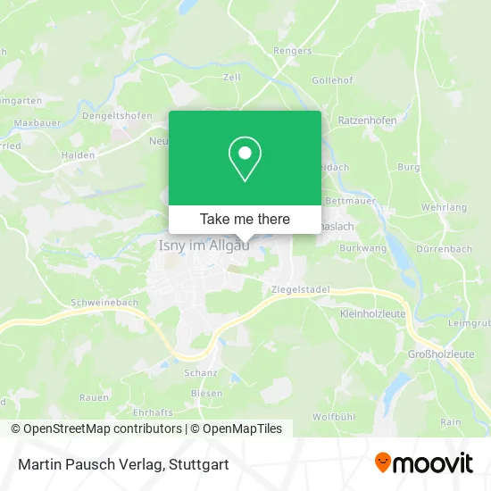 Карта Martin Pausch Verlag