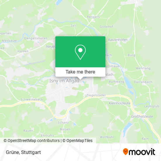 Карта Grüne