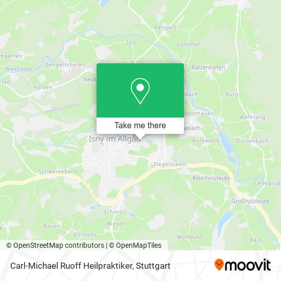 Carl-Michael Ruoff Heilpraktiker map