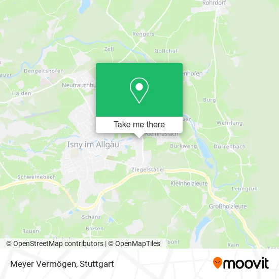 Карта Meyer Vermögen