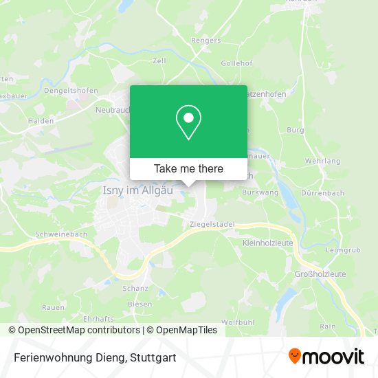 Ferienwohnung Dieng map