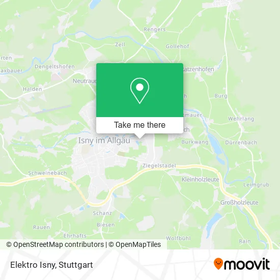 Карта Elektro Isny