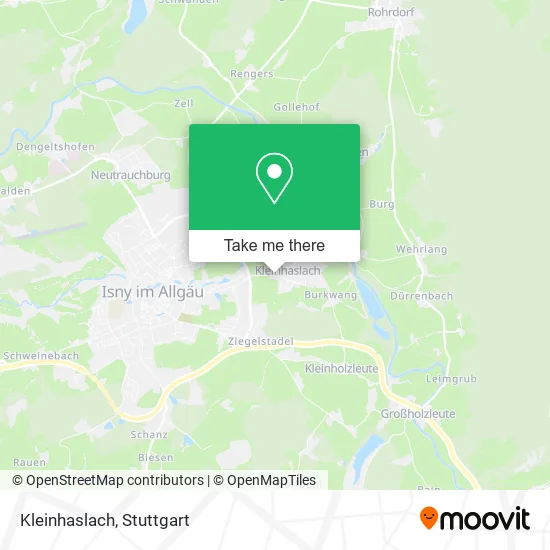 Карта Kleinhaslach