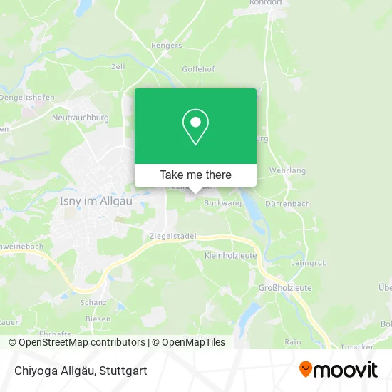 Карта Chiyoga Allgäu