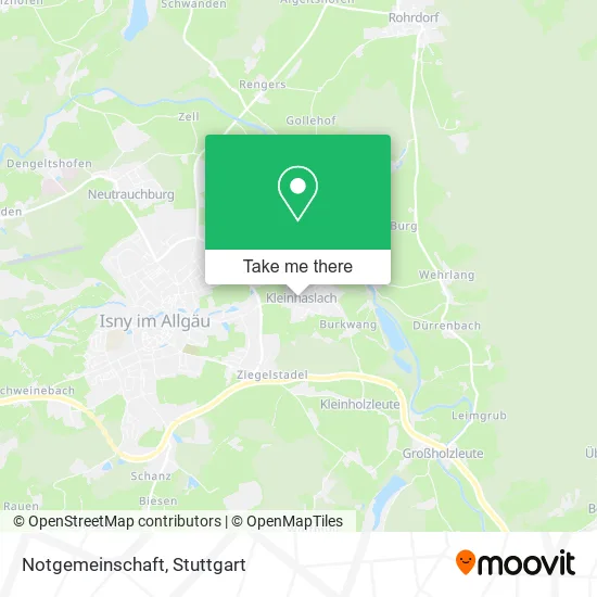 Карта Notgemeinschaft