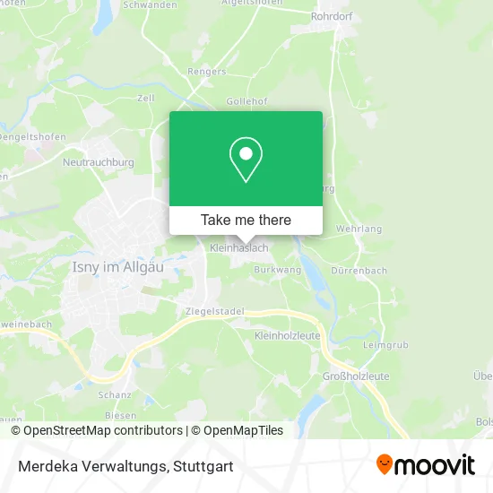 Карта Merdeka Verwaltungs