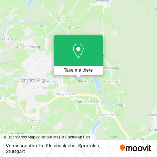 Vereinsgaststätte Kleinhaslacher Sportclub map