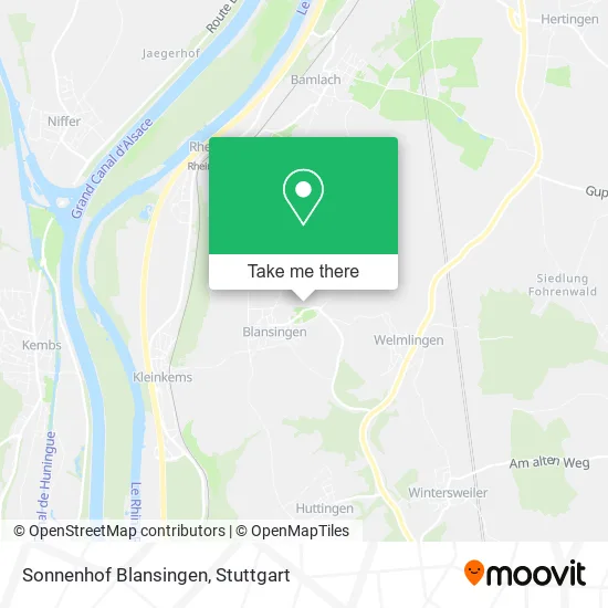 Карта Sonnenhof Blansingen