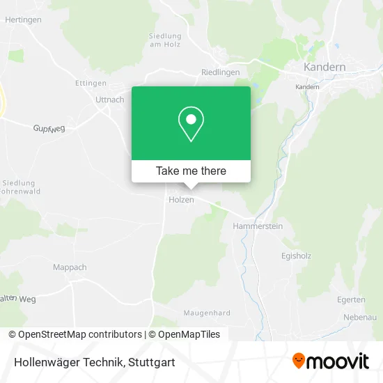 Карта Hollenwäger Technik