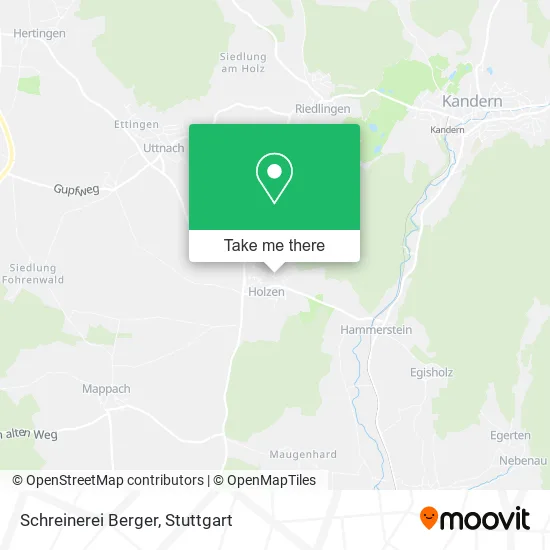Карта Schreinerei Berger
