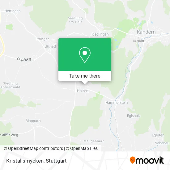 Карта Kristallsmycken