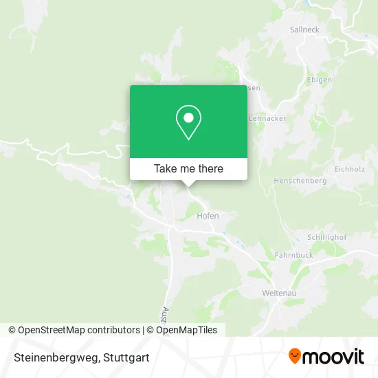 Карта Steinenbergweg
