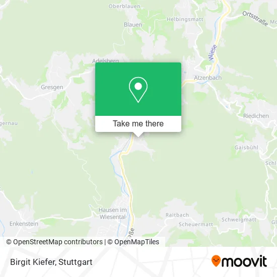 Birgit Kiefer map