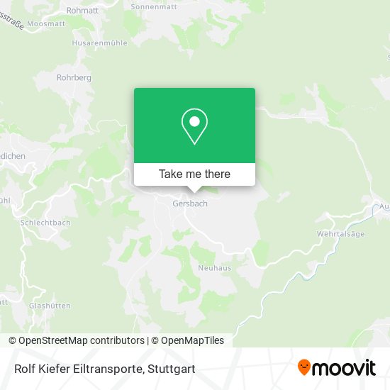 Rolf Kiefer Eiltransporte map