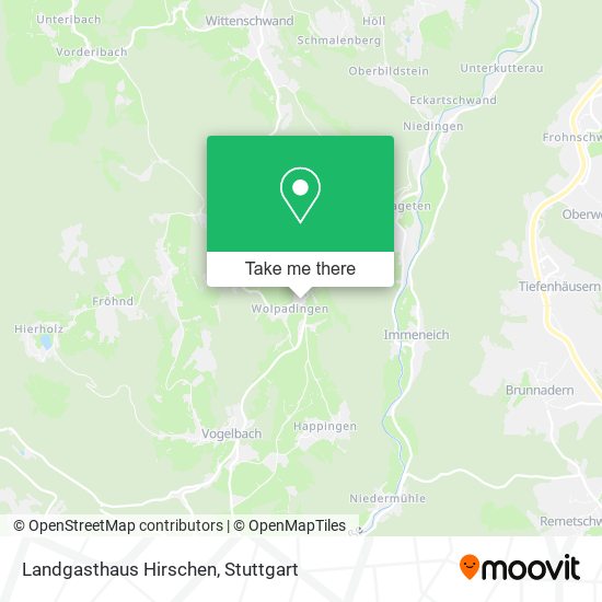 Landgasthaus Hirschen map