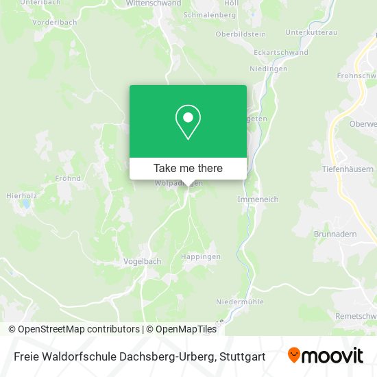 Freie Waldorfschule Dachsberg-Urberg map