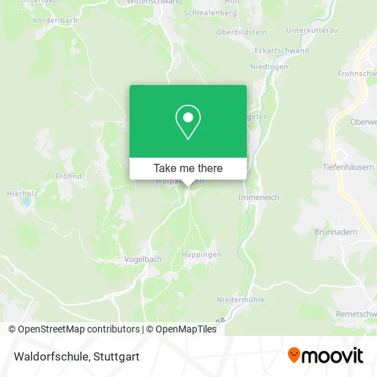 Карта Waldorfschule