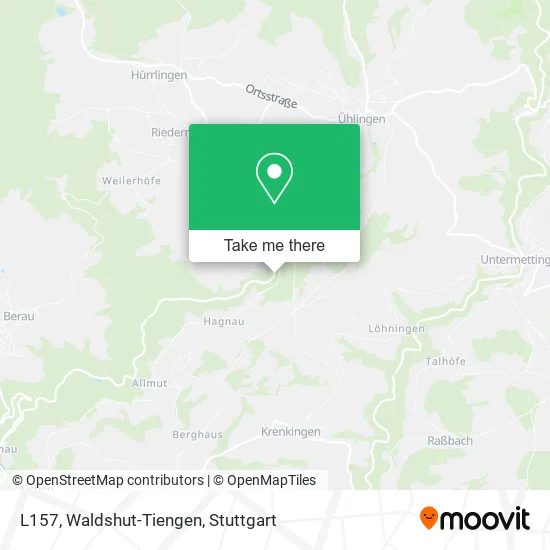 Карта L157, Waldshut-Tiengen
