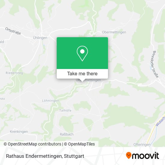 Rathaus Endermettingen map