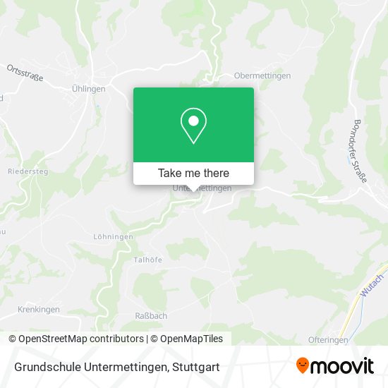 Grundschule Untermettingen map