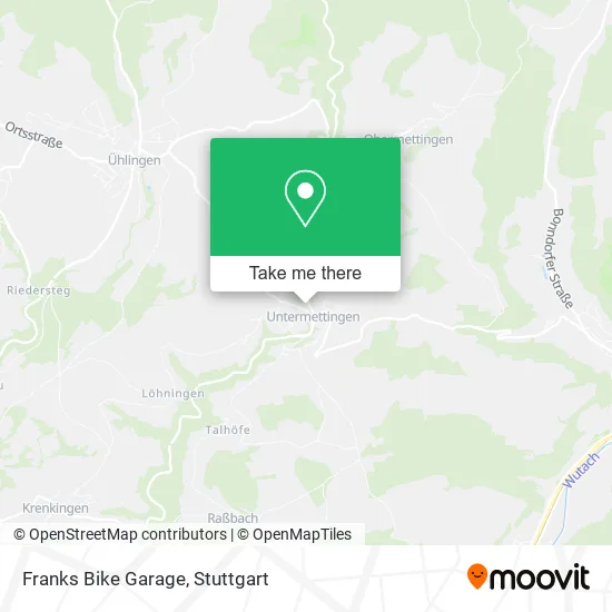 Карта Franks Bike Garage