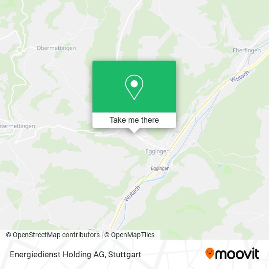 Energiedienst Holding AG map