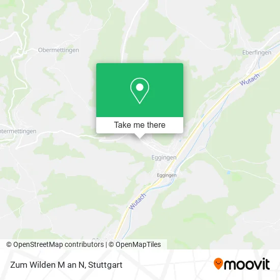 Карта Zum Wilden M an N