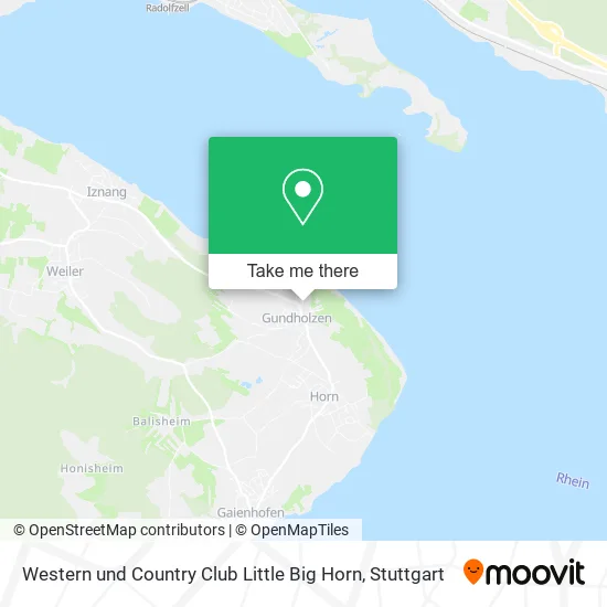 Карта Western und Country Club Little Big Horn