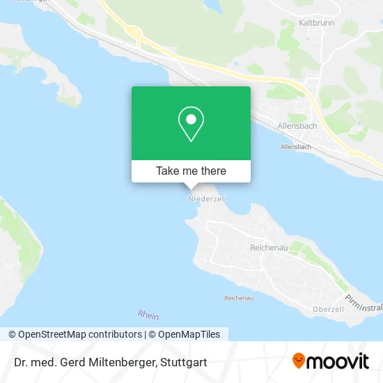 Карта Dr. med. Gerd Miltenberger