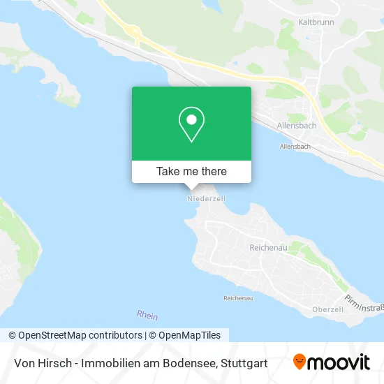 Карта Von Hirsch - Immobilien am Bodensee