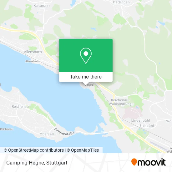 Карта Camping Hegne