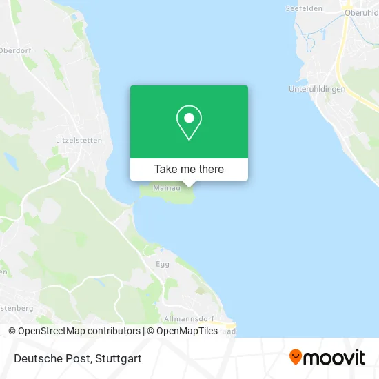 Карта Deutsche Post