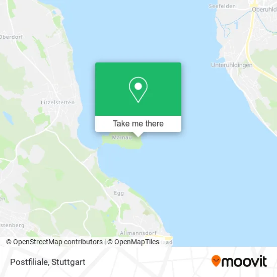 Карта Postfiliale