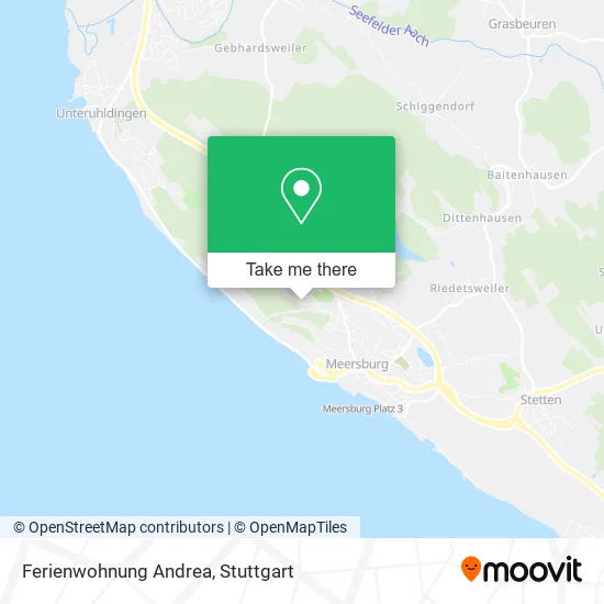 Карта Ferienwohnung Andrea