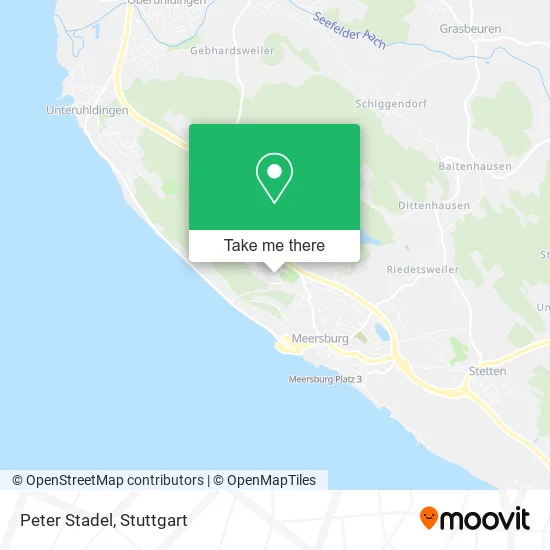 Карта Peter Stadel