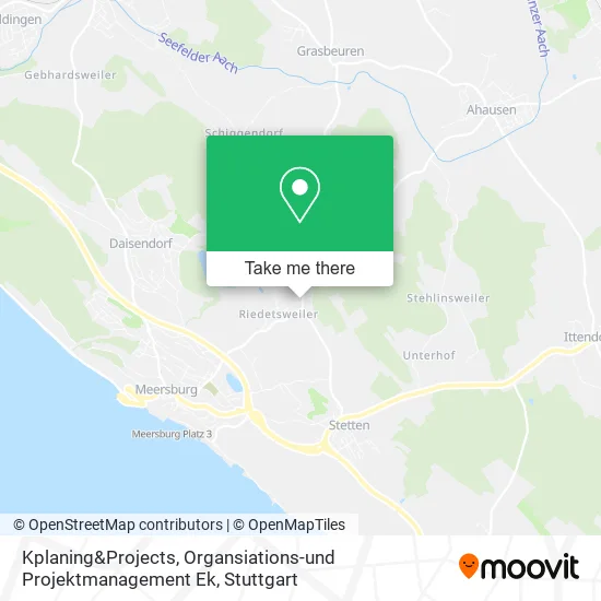 Карта Kplaning&Projects, Organsiations-und Projektmanagement Ek