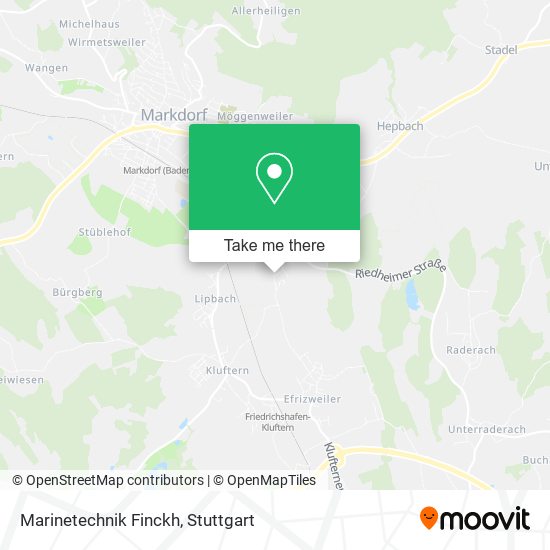 Marinetechnik Finckh map
