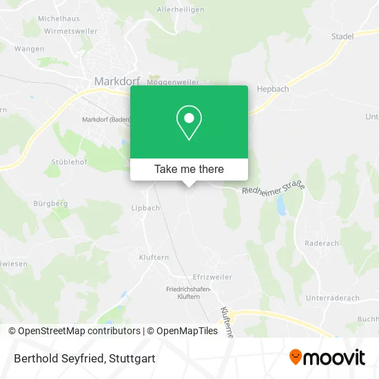 Berthold Seyfried map