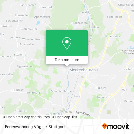 Карта Ferienwohnung Vögele