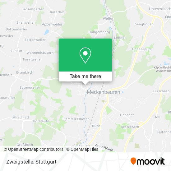 Карта Zweigstelle