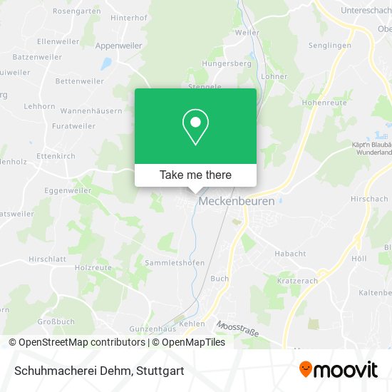 Карта Schuhmacherei Dehm