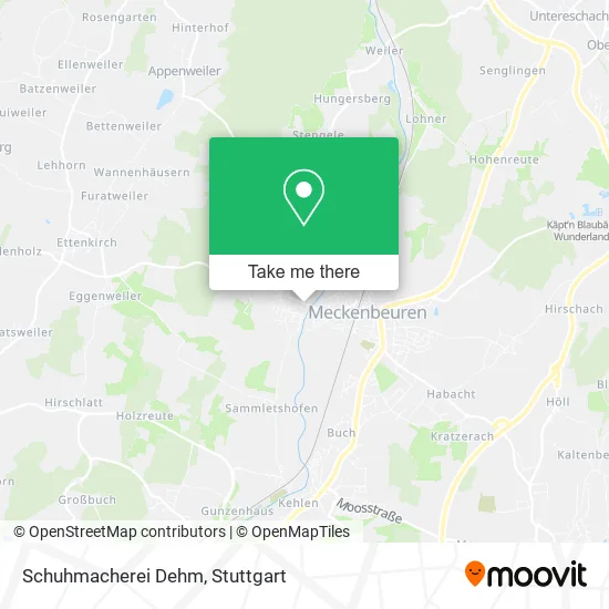 Карта Schuhmacherei Dehm