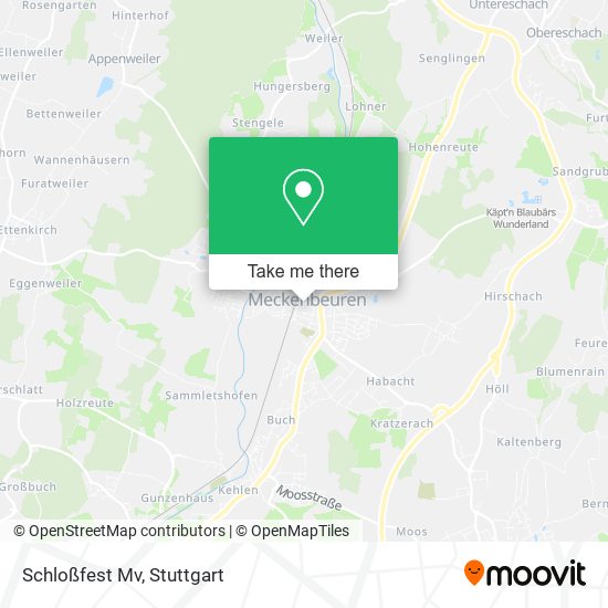 Schloßfest Mv map