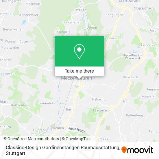 Classico-Design Gardinenstangen Raumausstattung map