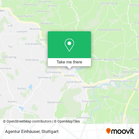 Карта Agentur Einhäuser
