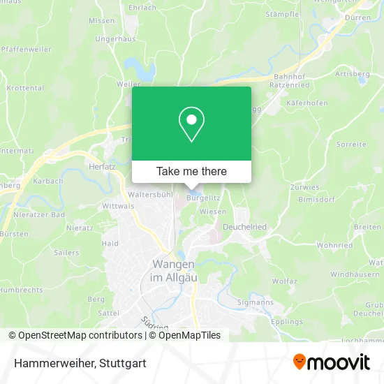 Карта Hammerweiher