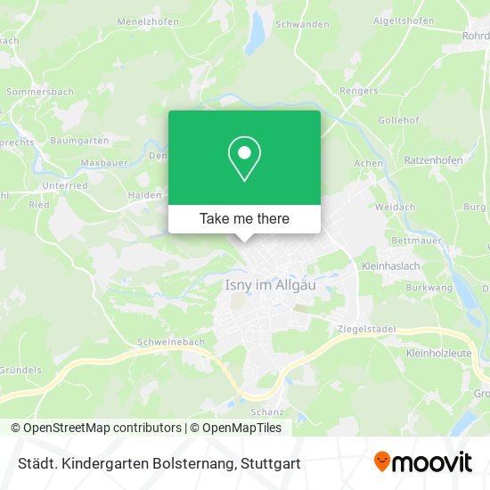 Städt. Kindergarten Bolsternang map