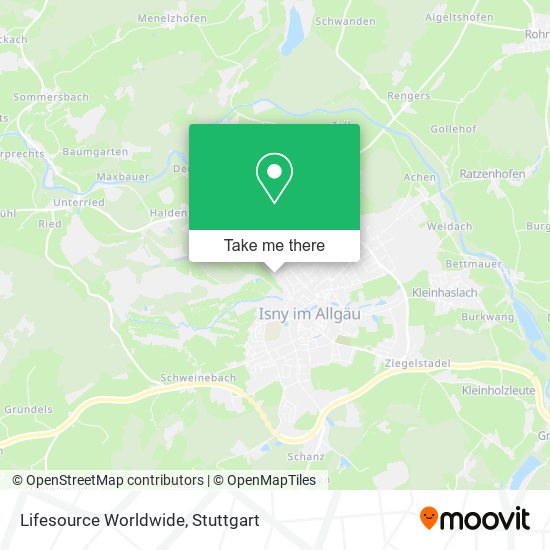 Lifesource Worldwide map