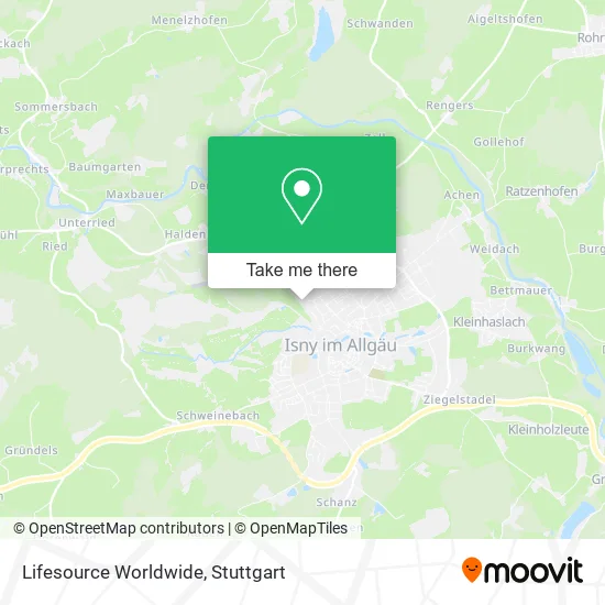 Карта Lifesource Worldwide